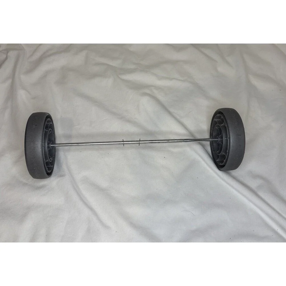 Unbranded Replacement Rear Axle Wheels Kids Ride-On Gray‎ Yellow Excellent Part